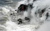 300px-Pāhoehoe_lava_meets_Pacific.jpg